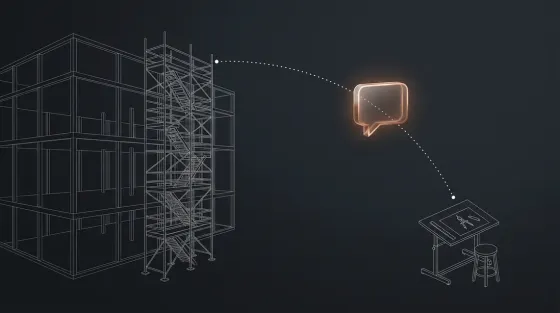 Connect a site question to the right drawing