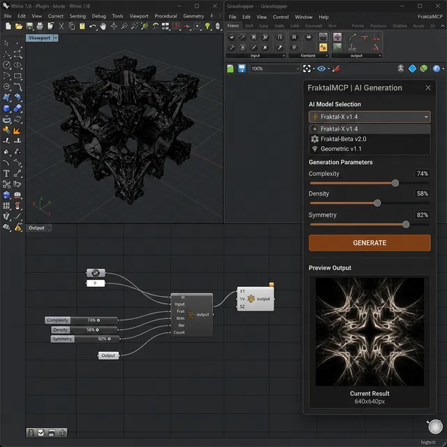 Native Grasshopper plugin interface
