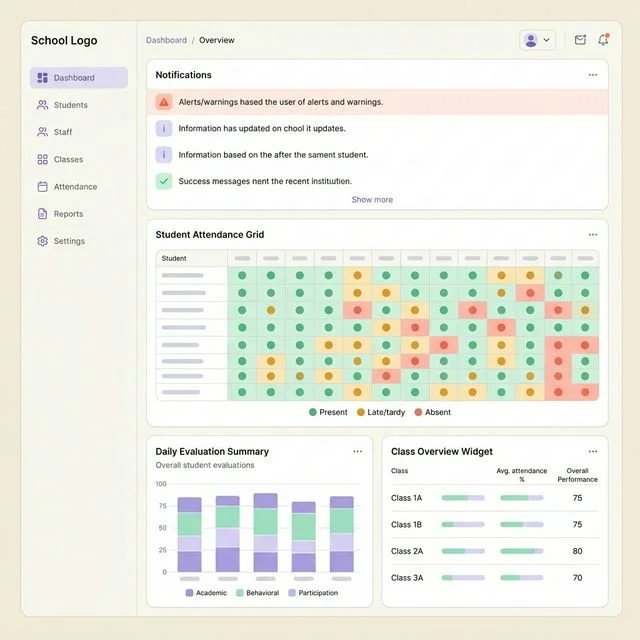 Teacher evaluation workflow