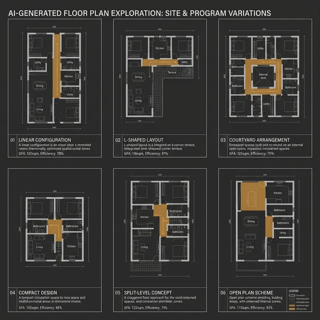 Multiple layout alternatives