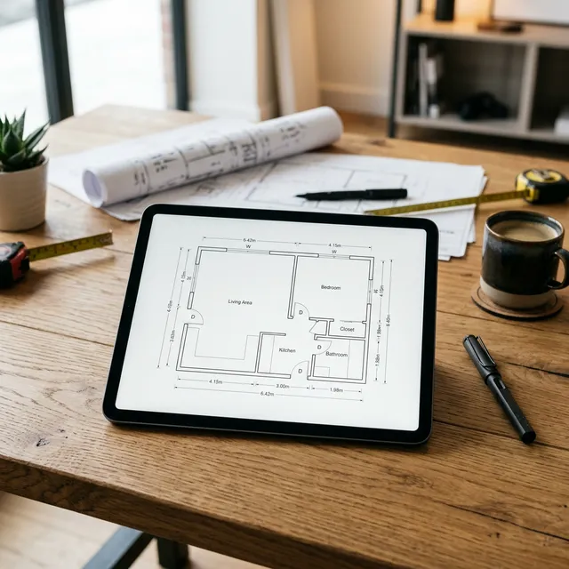 Automatic floor plan extraction
