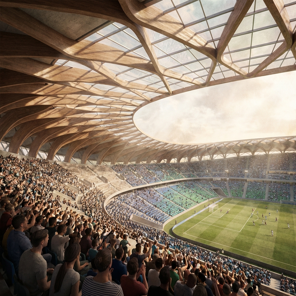 Interior bowl with natural ventilation