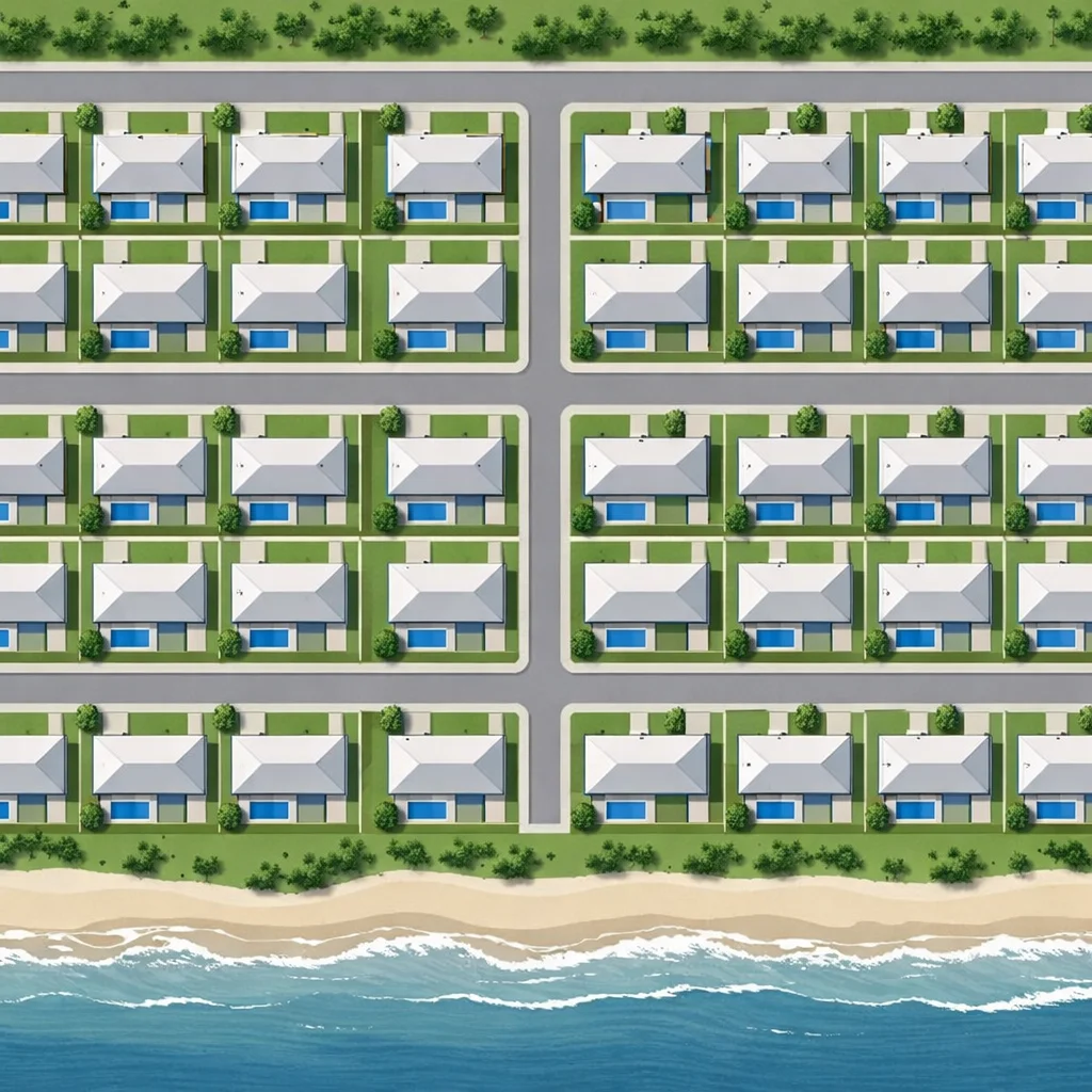 Standard villa orientation