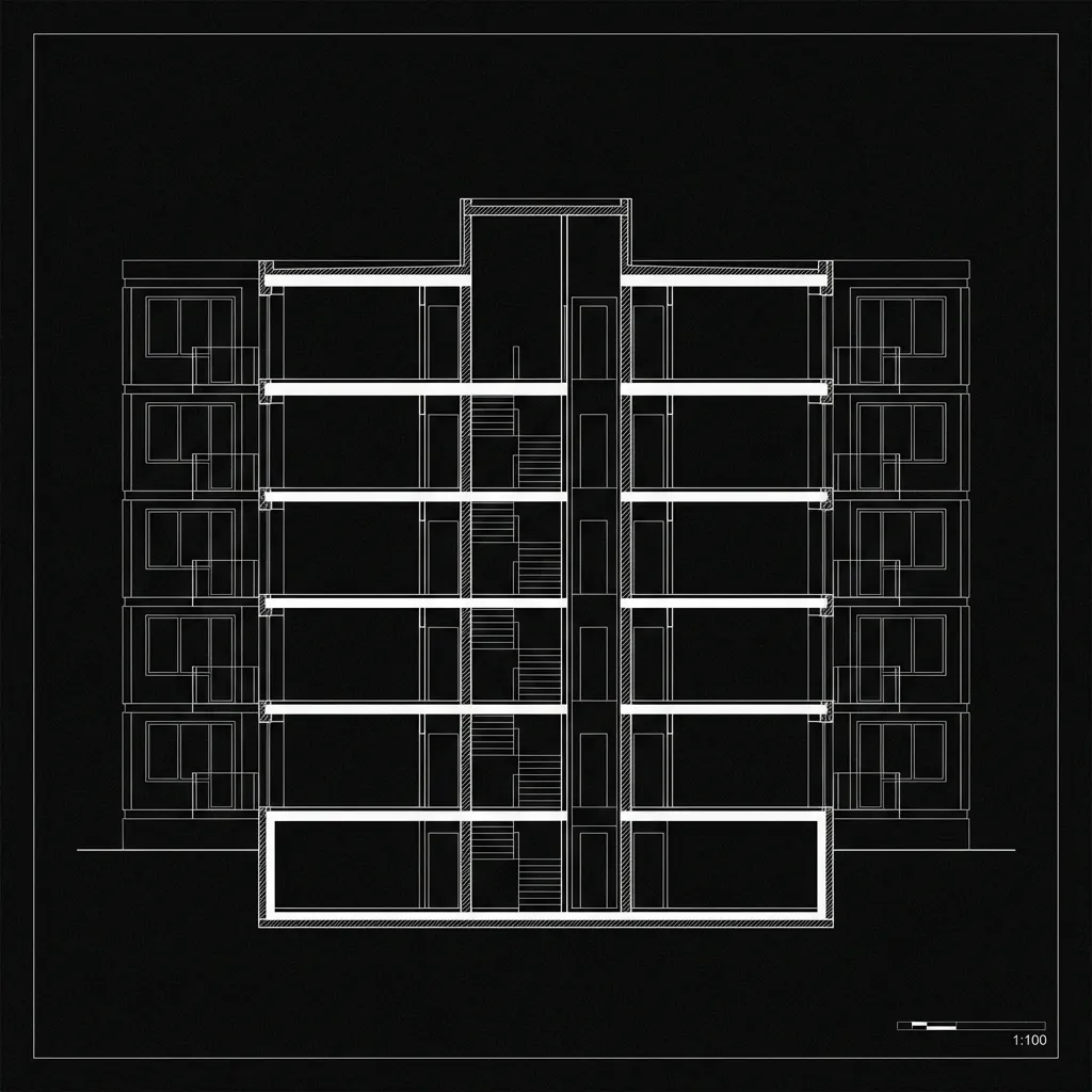 BUILDING - Buildings are assemblies of conflicting lifespans: frame, skin, services, and use patterns. We run <strong>multi-objective simulation</strong> stacks to map Pareto frontiers across energy, carbon, comfort, cost, and constructability so design teams choose consciously, not blindly.